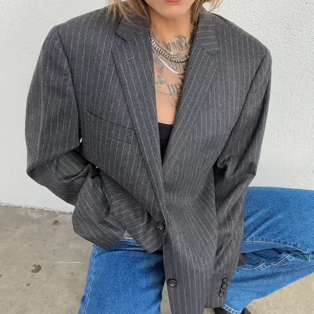 Ralph Lauren Charcoal Blazer